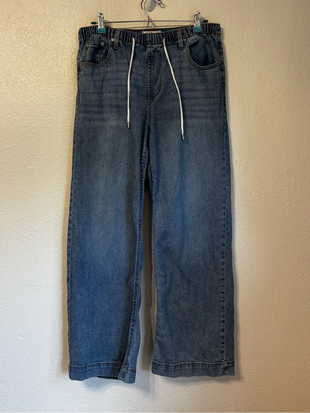 OAT Wide Leg Comfort Weave Jeans Size 30